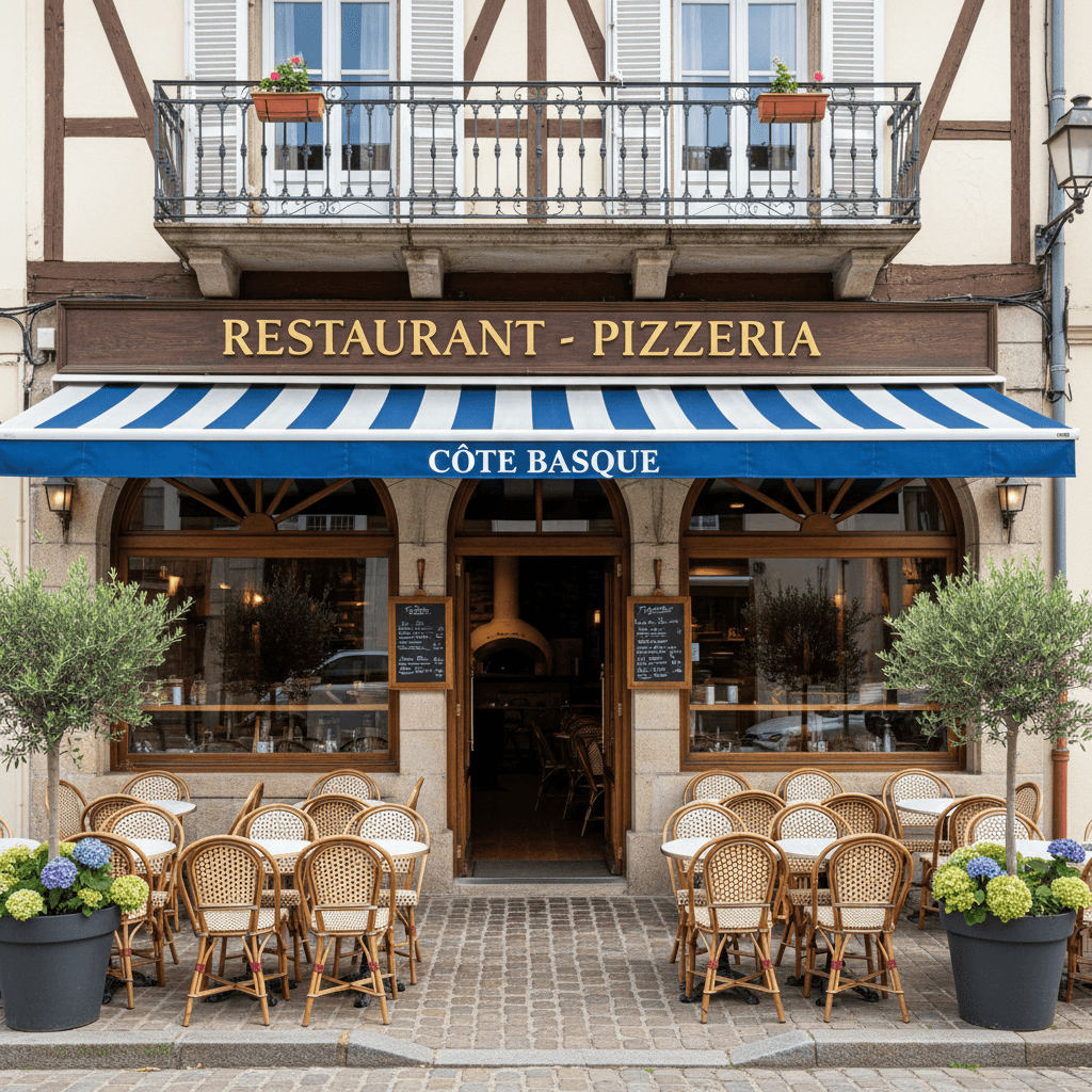 Restaurant 200m² à Saint-Jean-De-Luz : terrasse - licence IV - Image 1