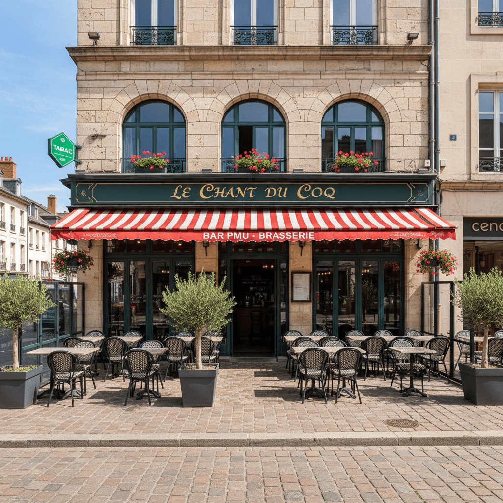 Bar-brasserie à Besançon : terrasse - licence IV - Image 1