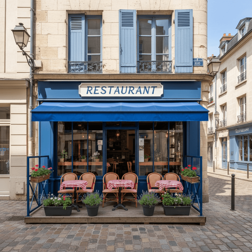 Restaurant à Nantes : terrasse - licence IV - Image 1