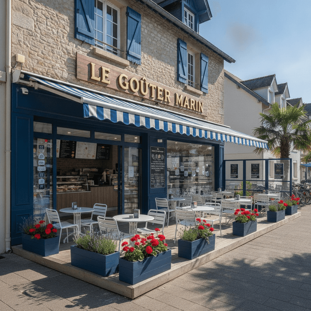 Fast-food 100m² à Fort-Mahon-Plage : terrasse - Image 1