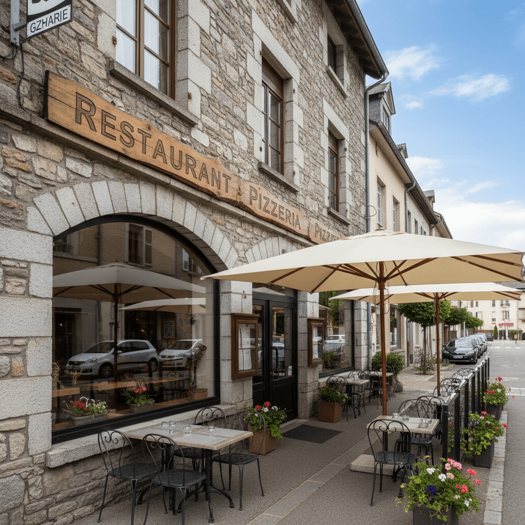 Restaurant 450m² à Douvaine : terrasse - licence IV - Image 1