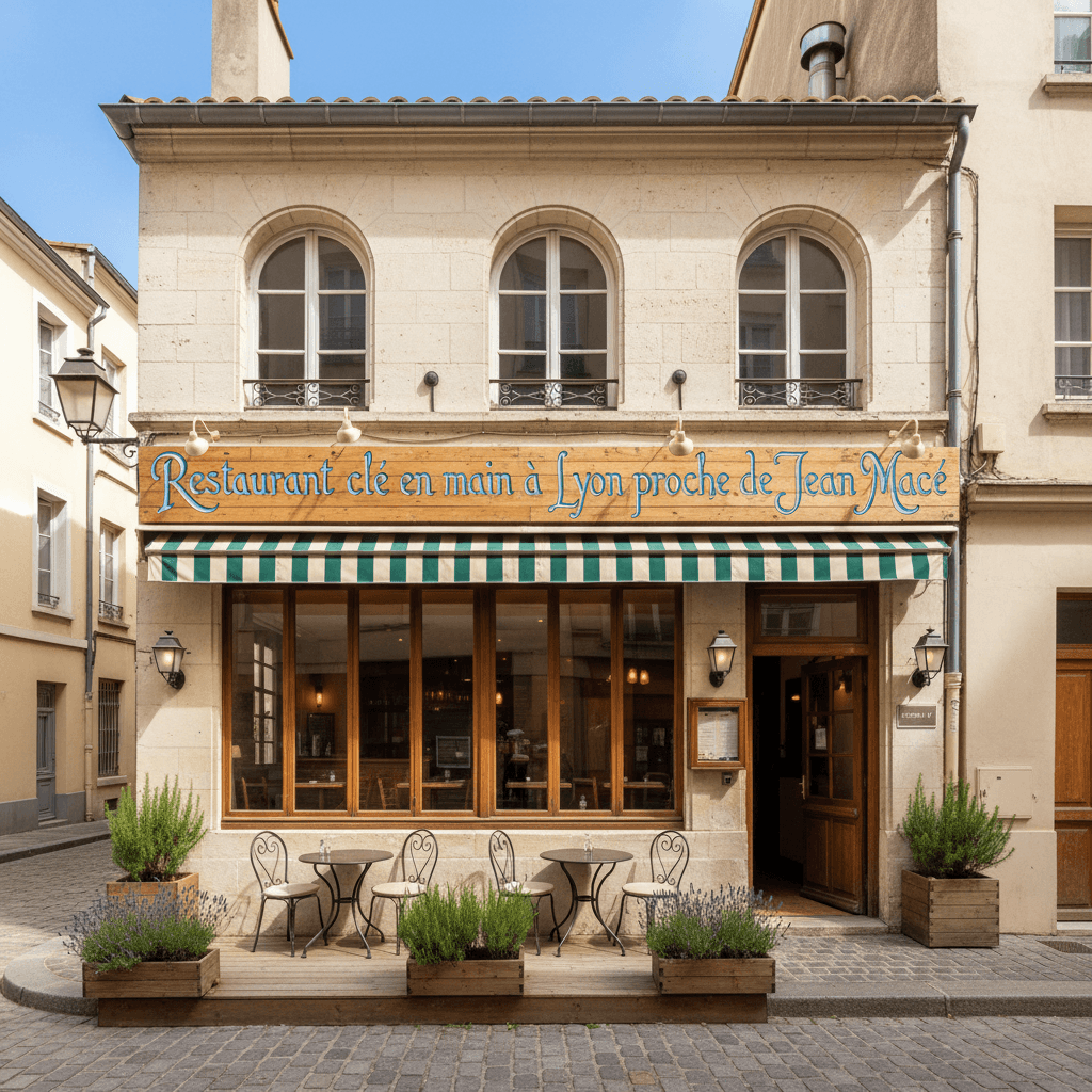 Restaurant clé en main à Lyon proche de Jean Macé