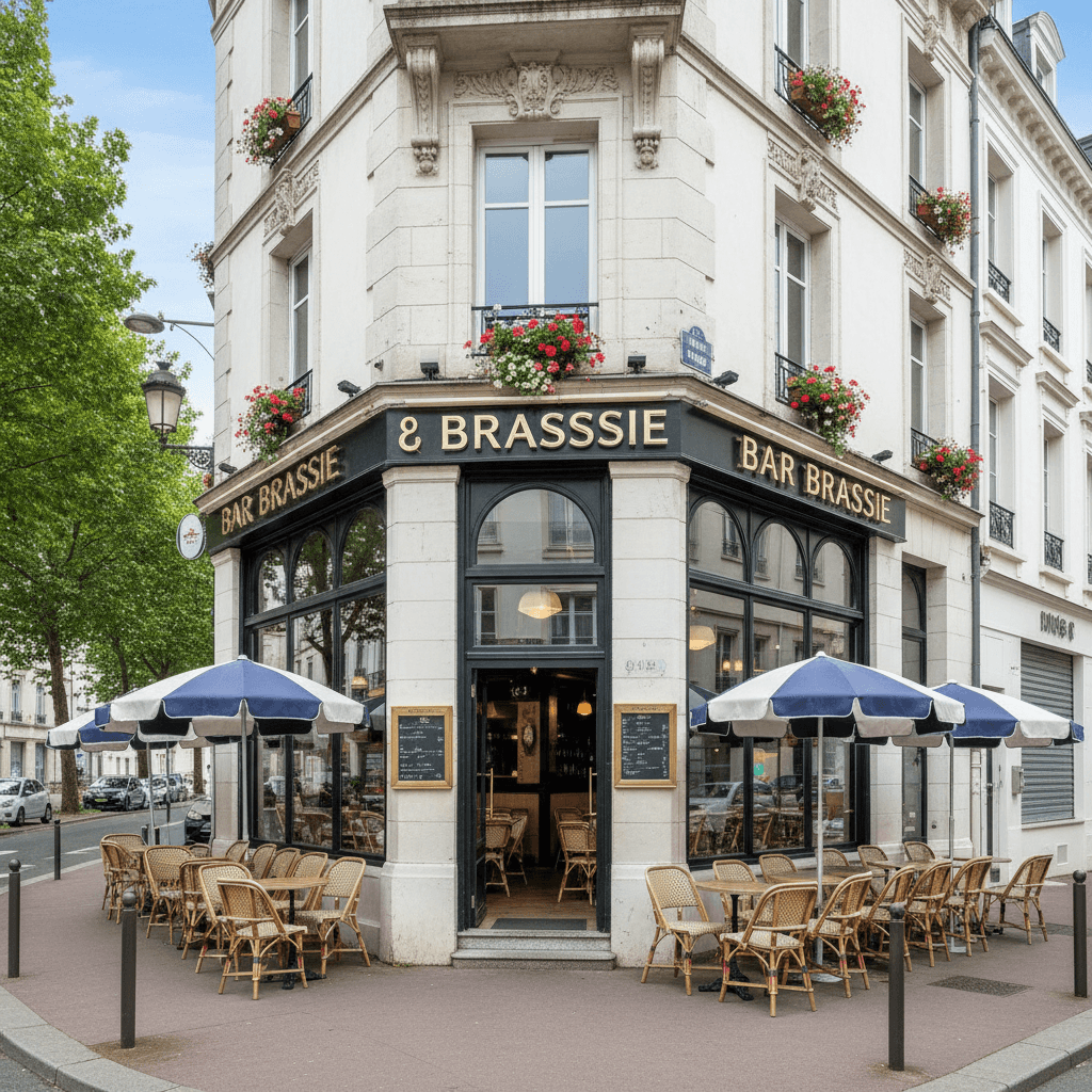 Bar-brasserie 300m² à Saint-Nazaire : terrasse - licence IV - Image 1