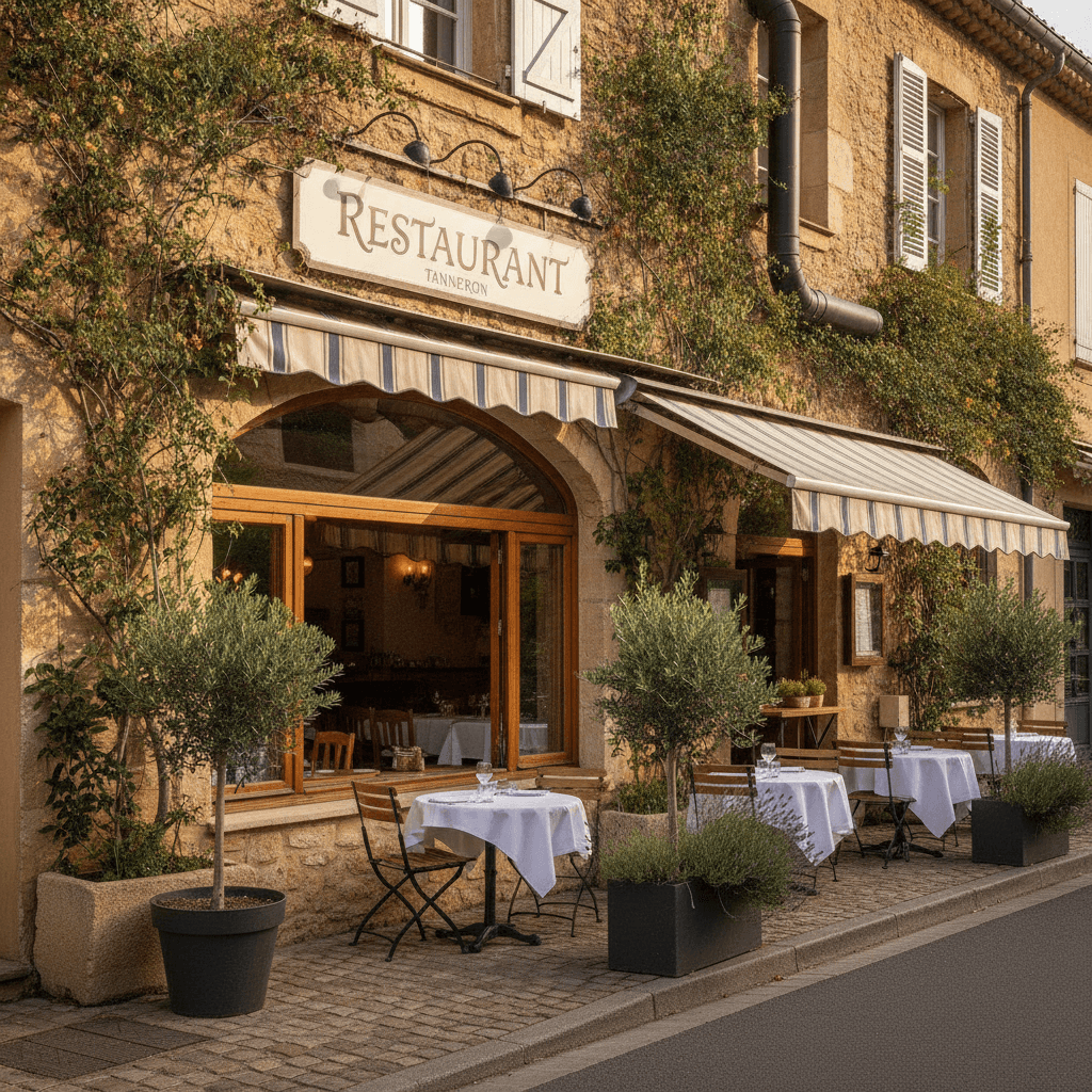 Restaurant à Tanneron : terrasse - extraction - Image 1