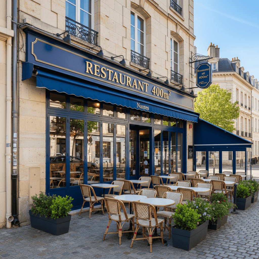 Restaurant 400m² à Nantes : extraction - Image 1