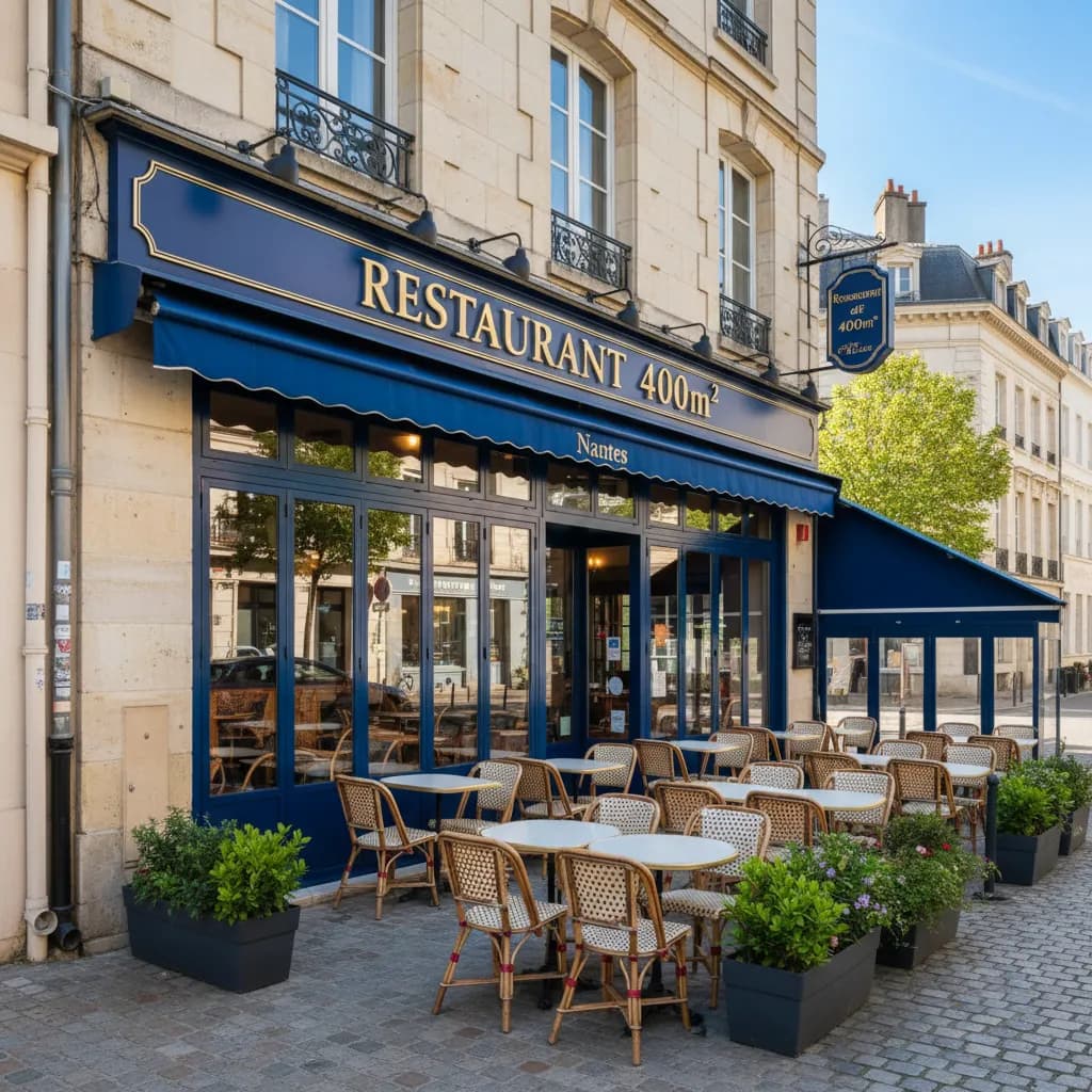 Restaurant 400m² à Nantes : extraction - Image 1