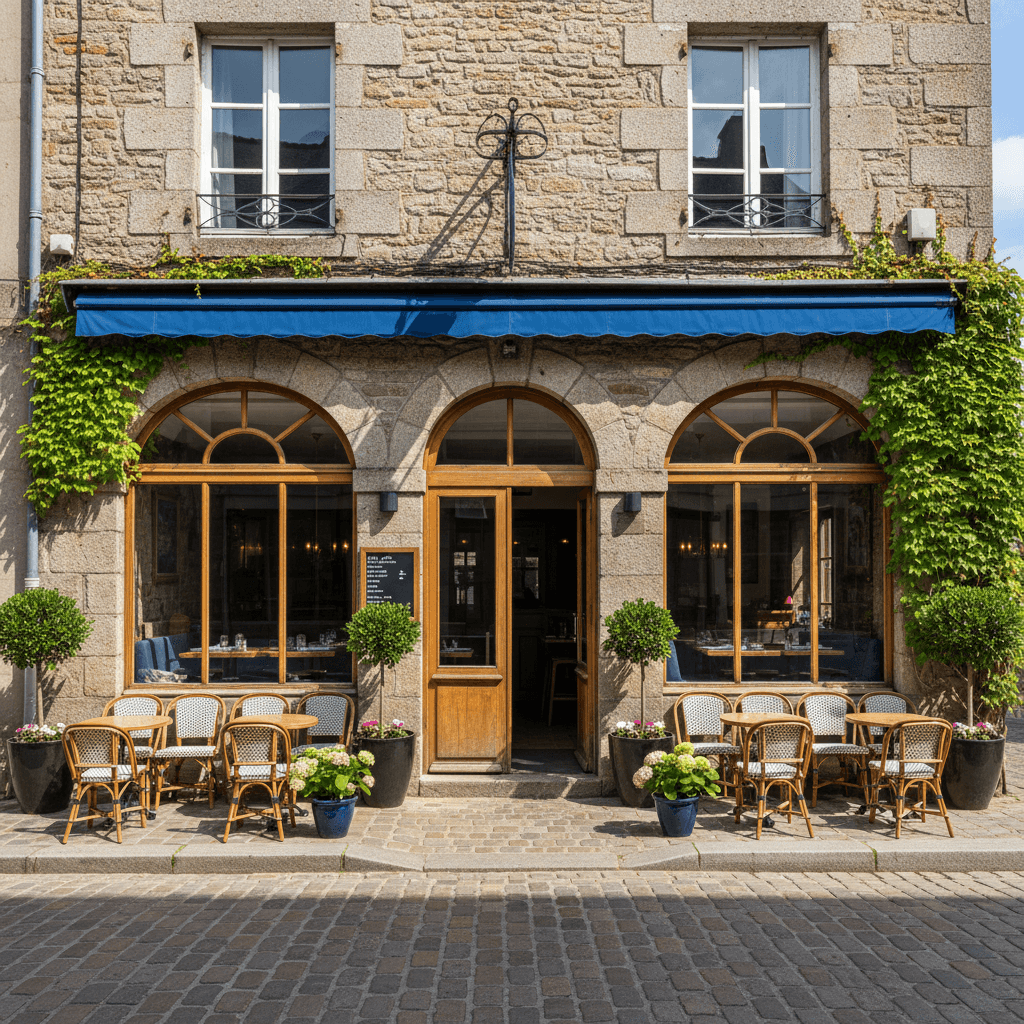 Restaurant à Saint-Malo : terrasse - licence IV - Image 1