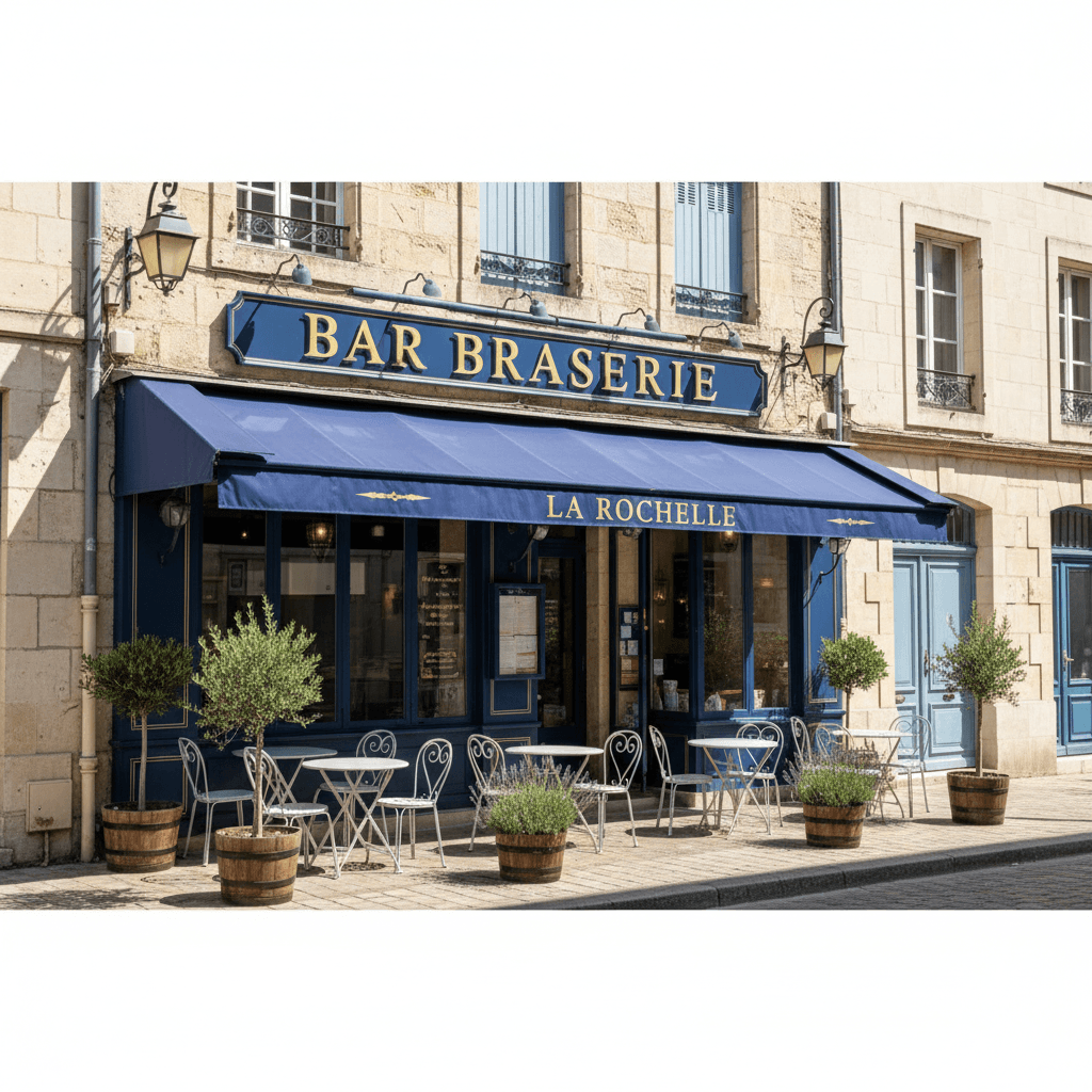 Bar-brasserie 200m² à La Rochelle : licence IV - Image 1