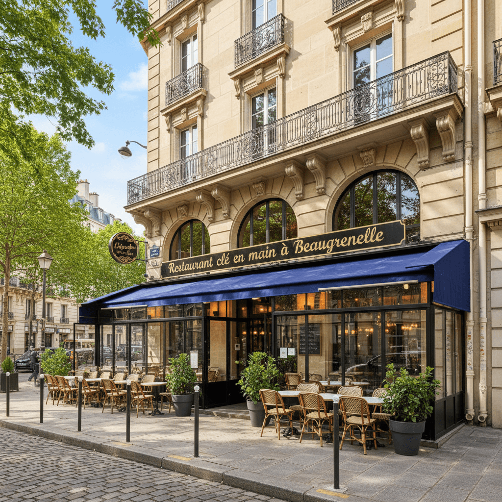 Restaurant clé en main à Beaugrenelle - 150 m² - Image 1