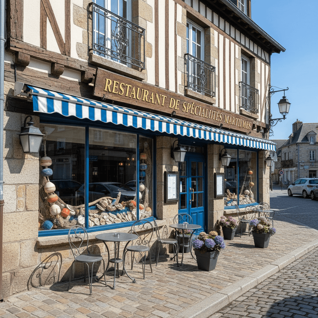 Restaurant à Vannes : terrasse - licence IV - Image 1