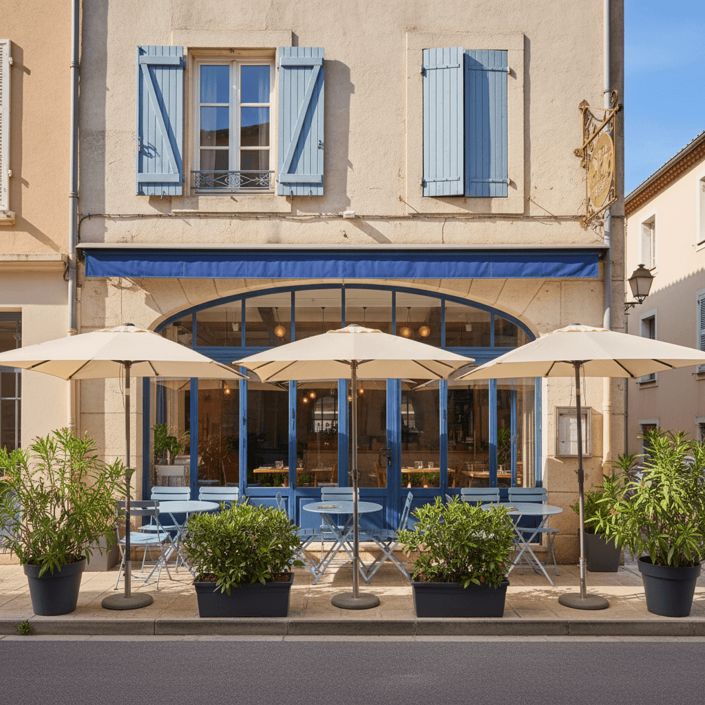 Restaurant 33m² à Cagnes-Sur-Mer : terrasse - licence IV