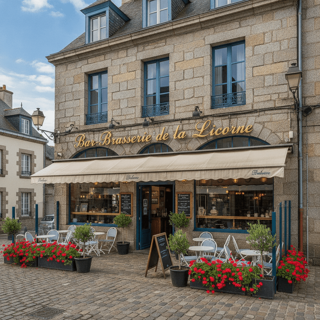 Bar-brasserie 220m² à Saint-Malo : terrasse - licence IV - Image 1