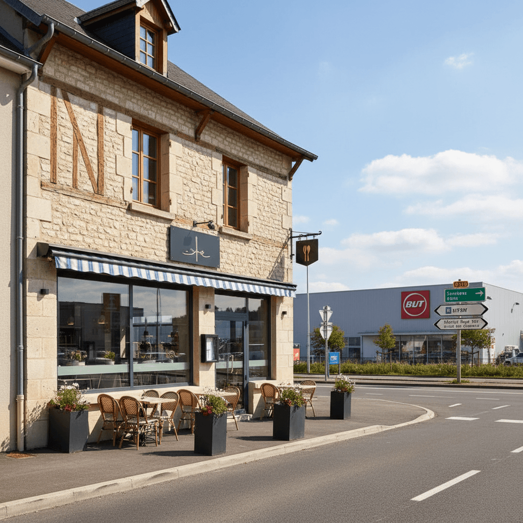 Restaurant 300m² à Belfort : terrasse - licence IV - Image 1