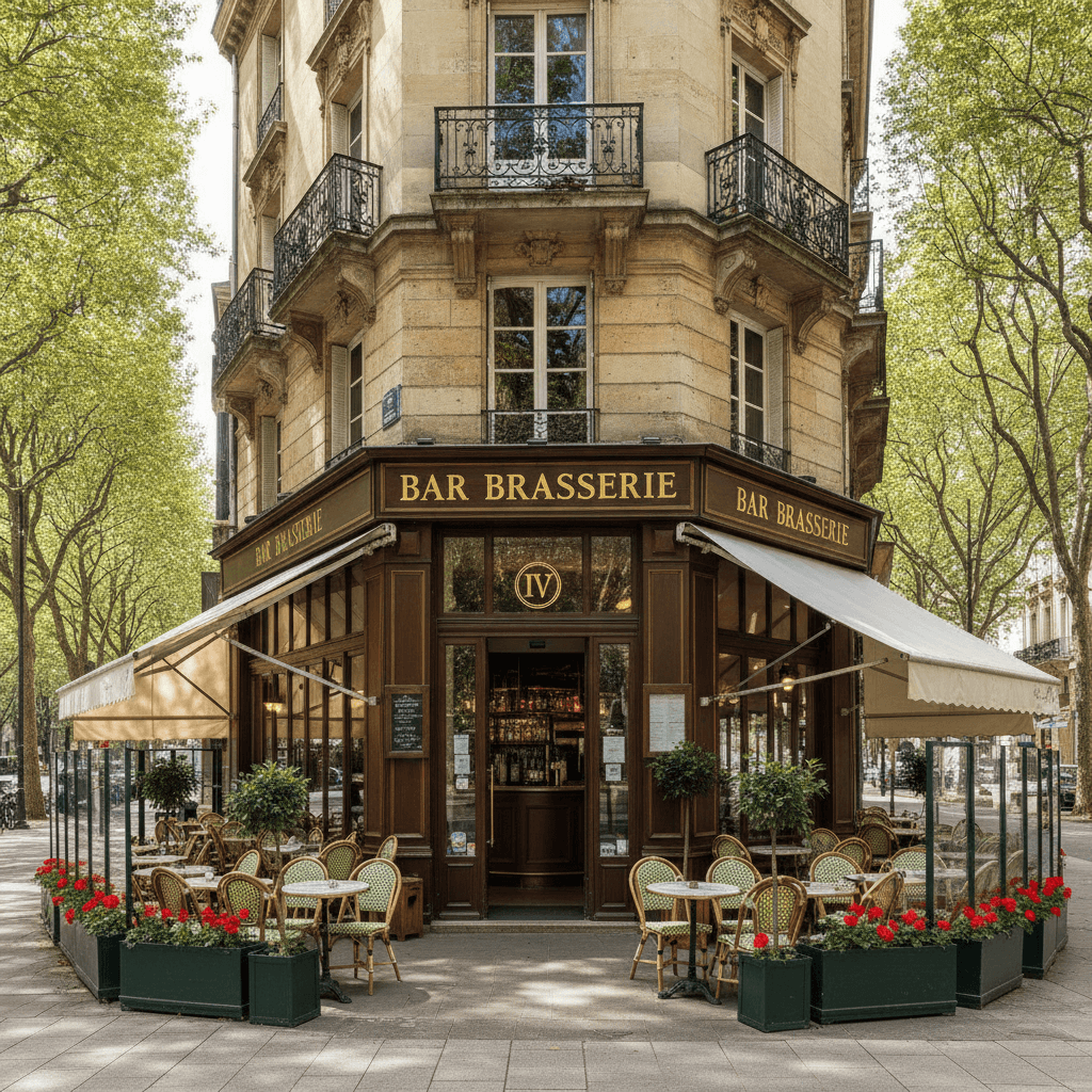 Bar-brasserie à Angers : terrasse - licence IV