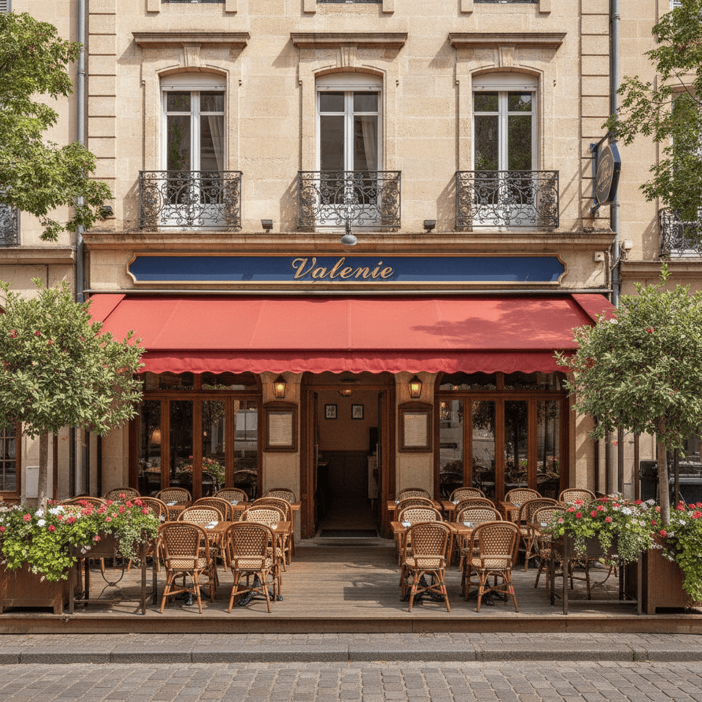 Restaurant 100m² à Valence : terrasse - licence IV