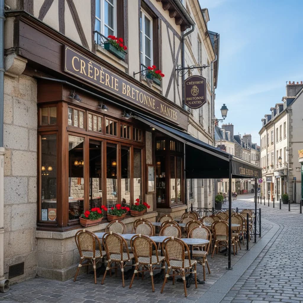 Restaurant à Nantes : terrasse - Image 1