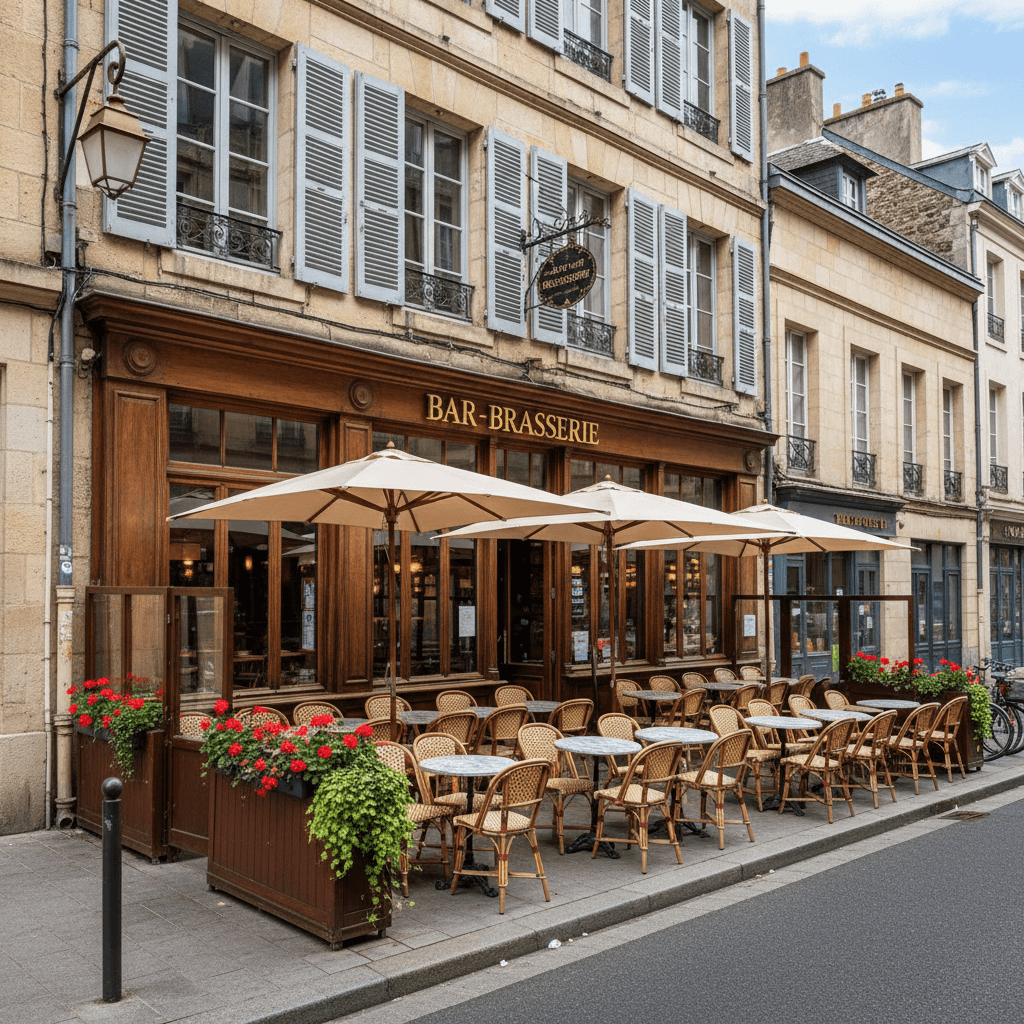 Bar-brasserie à Nantes : terrasse - licence IV - Image 1