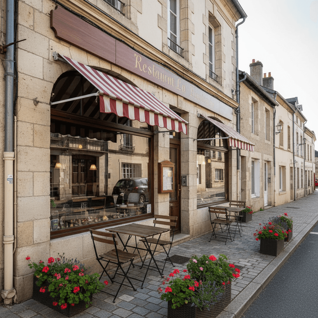 Restaurant 400m² à Nevers : terrasse - licence IV - Image 1