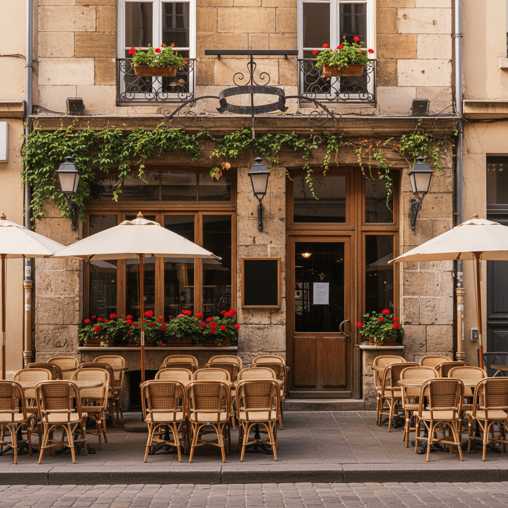 Bar-brasserie 110m² à Lyon : terrasse - licence IV