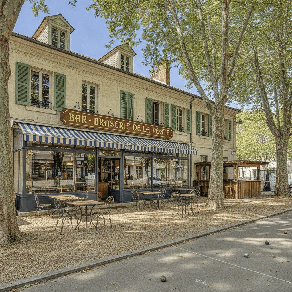 Bar-brasserie 120m² à Oullins-Pierre-Bénite : terrasse - licence IV - Image 1