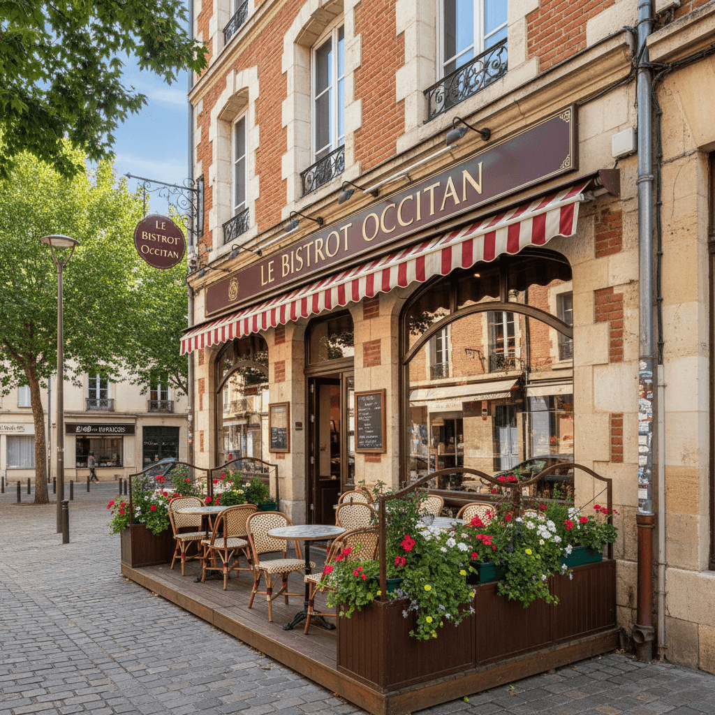 Restaurant 126m² à Toulouse : extraction - cuisine équipée - Image 1