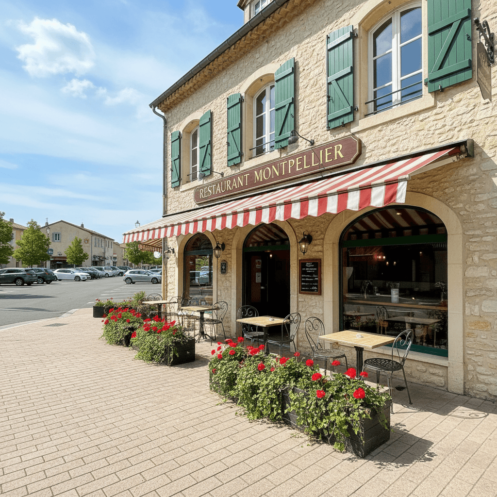 Restaurant à Montpellier : terrasse - licence IV