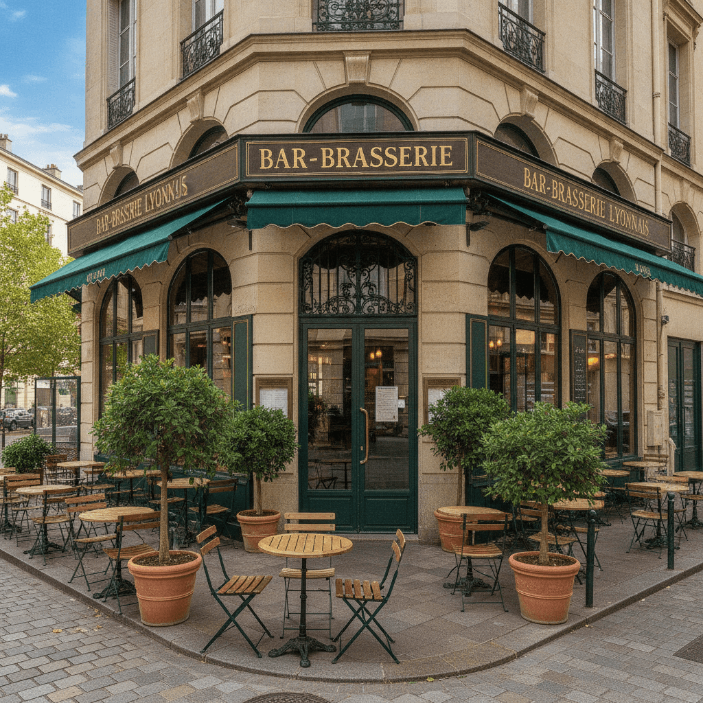 Bar-brasserie 100m² à Lyon : terrasse - licence IV - Image 1