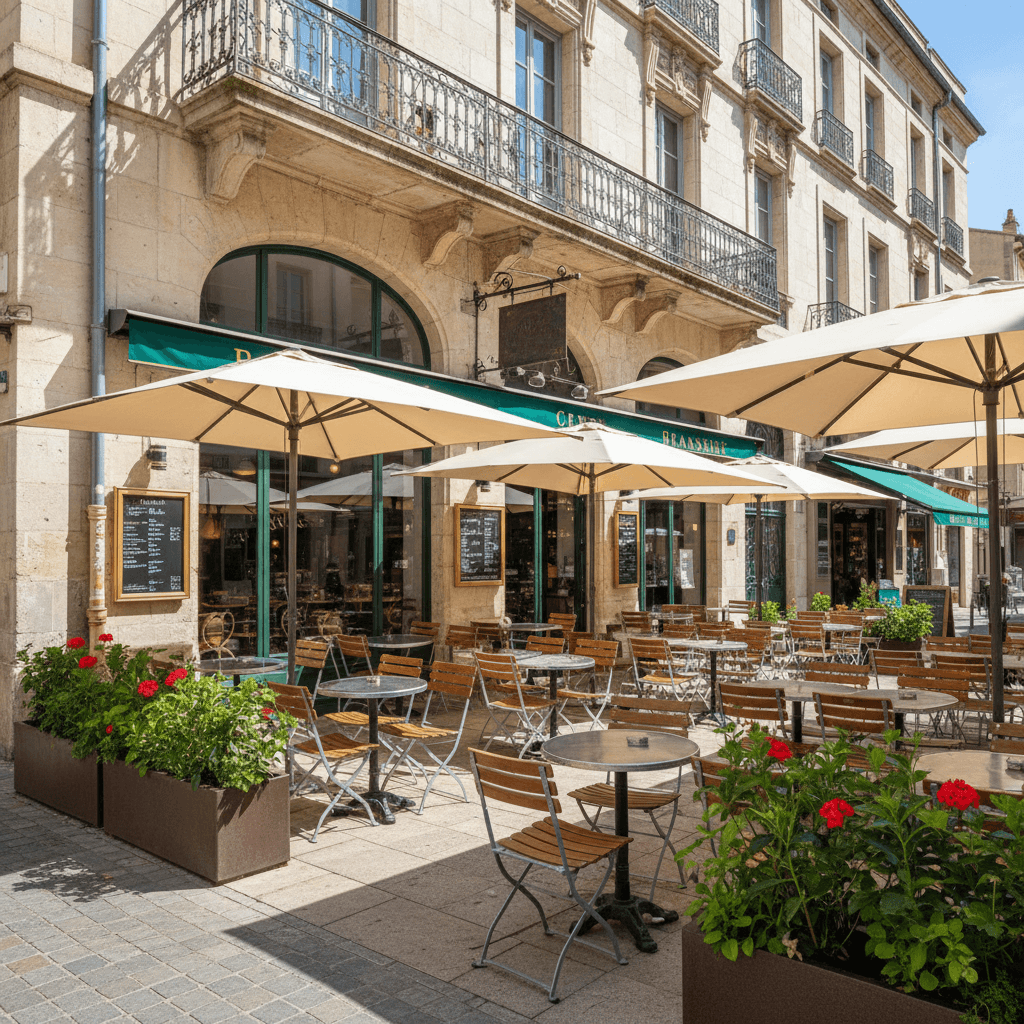 Bar-brasserie à Perpignan : terrasse - licence IV - Image 1