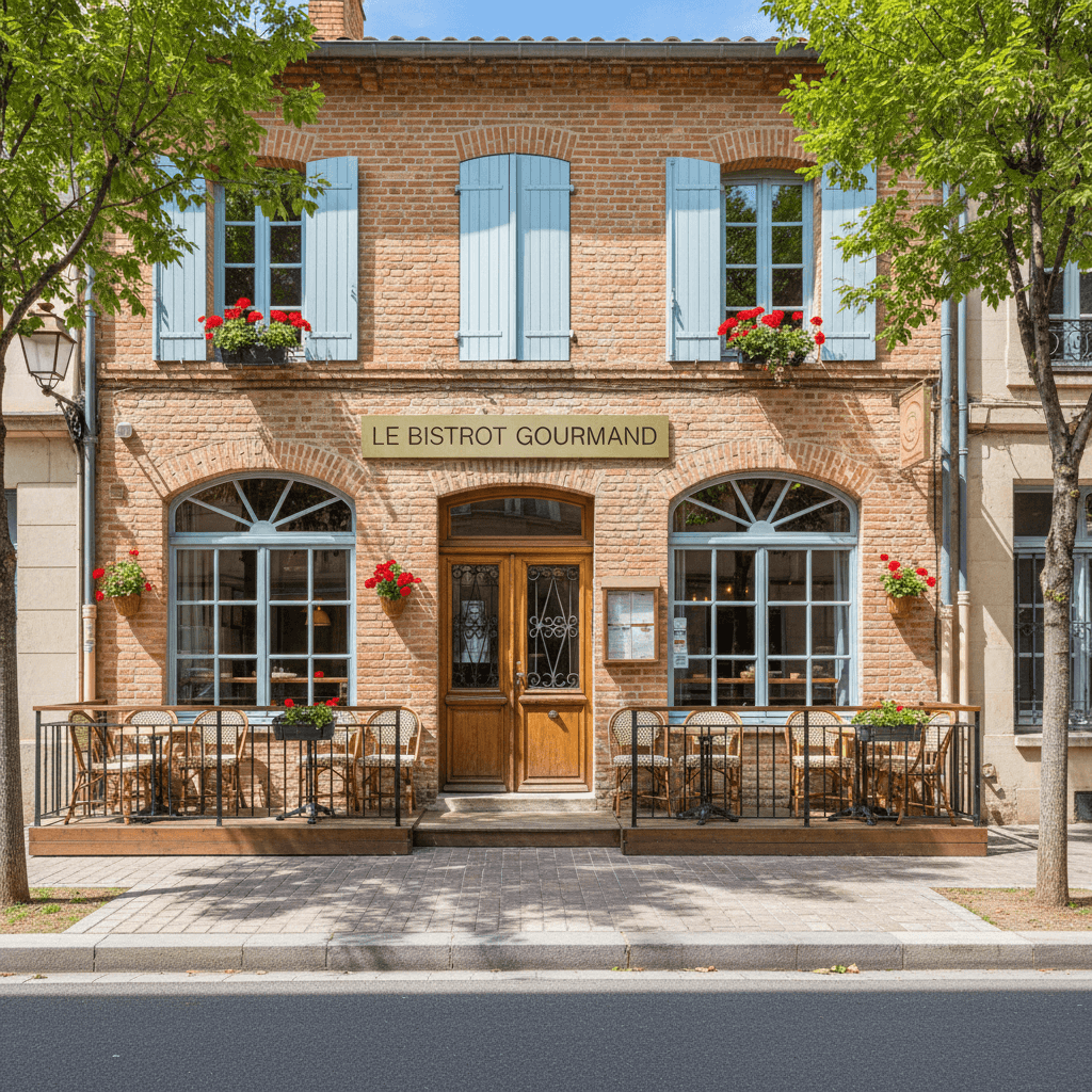 Restaurant à Toulouse : terrasse - licence IV - Image 1