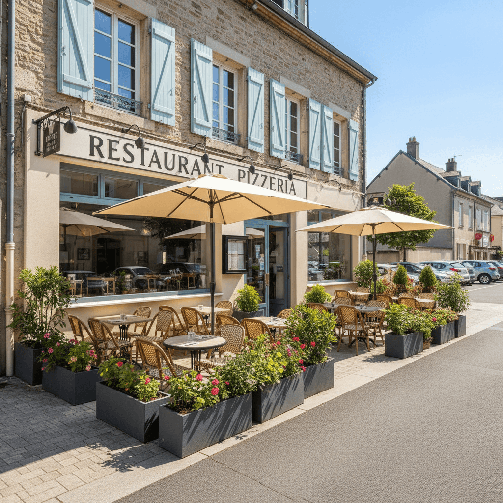 Restaurant 220m² à Andrézieux-Bouthéon : terrasse - licence IV - Image 1