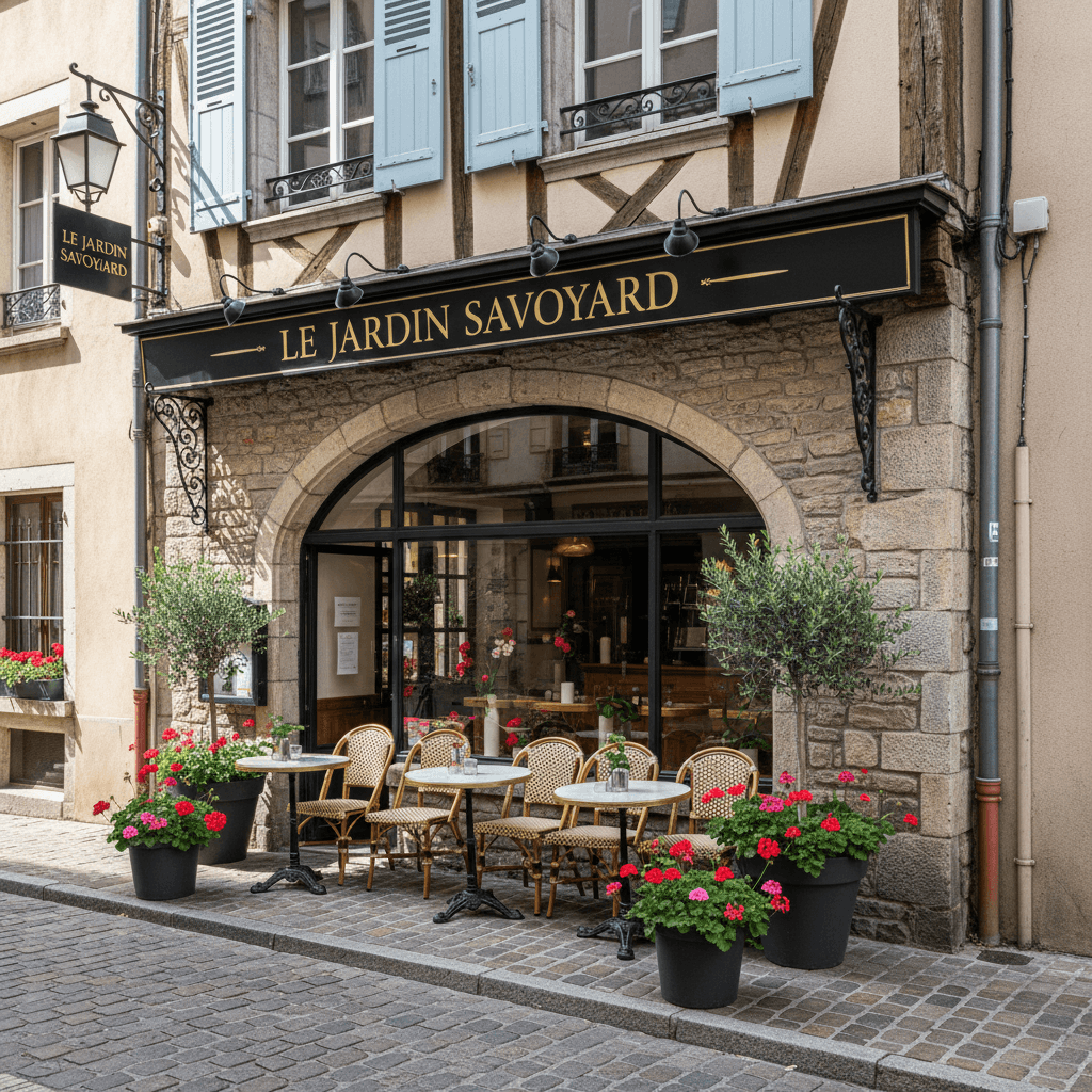 Restaurant à Annecy : terrasse - licence IV - Image 1