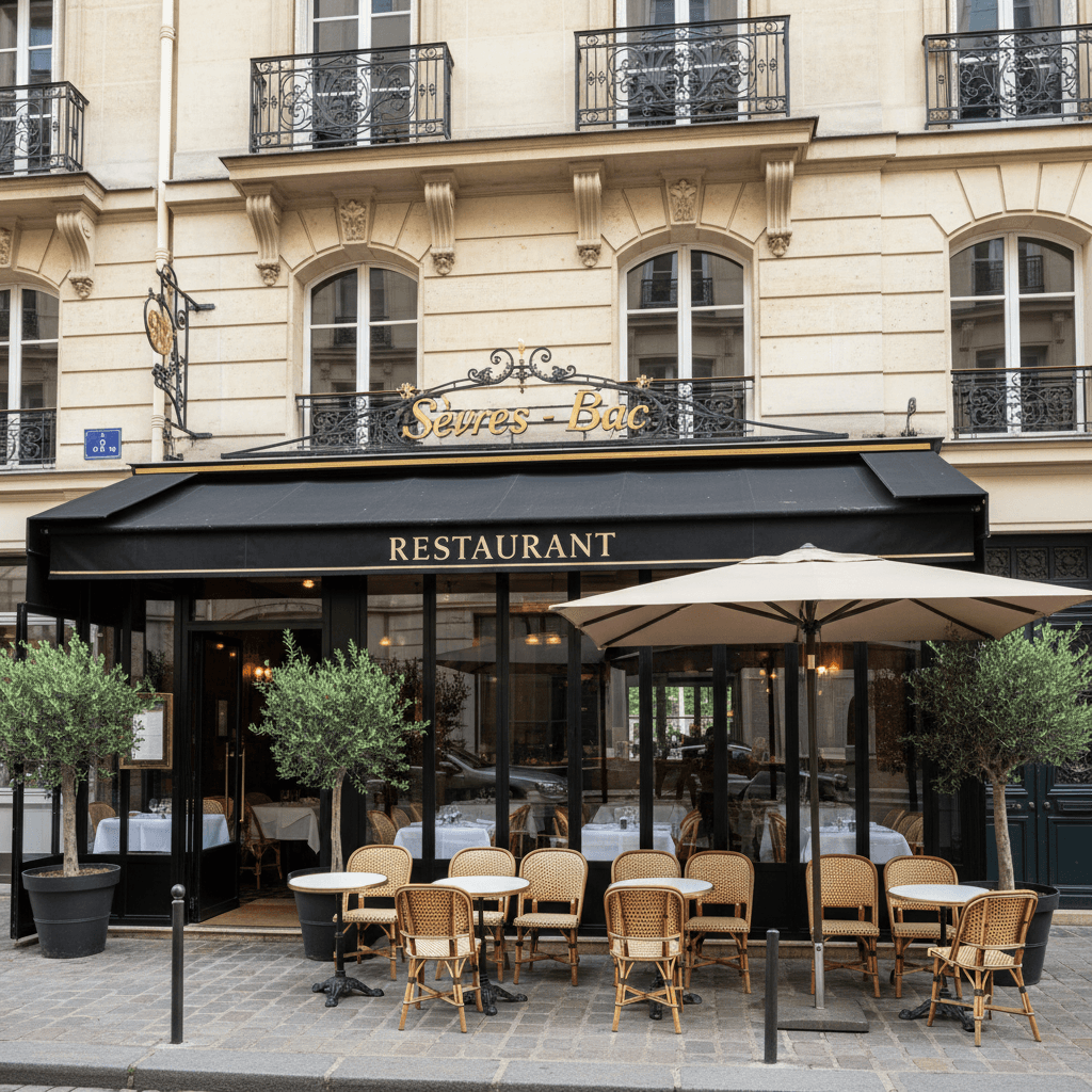 Restaurant 100m² à Paris : terrasse - Image 1