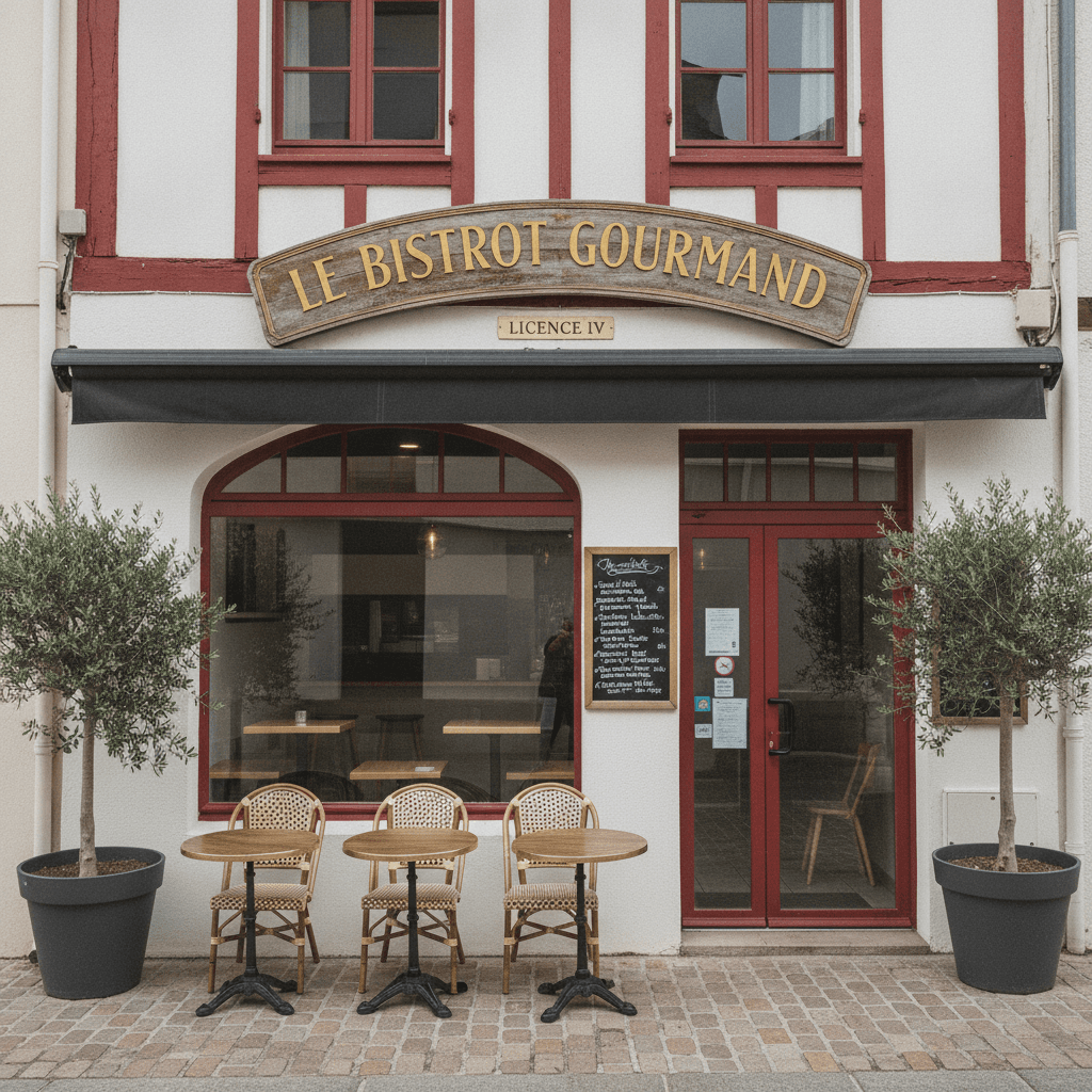 Fast-food 30m² à Saint-Jean-de-Luz : terrasse - licence IV - Image 1