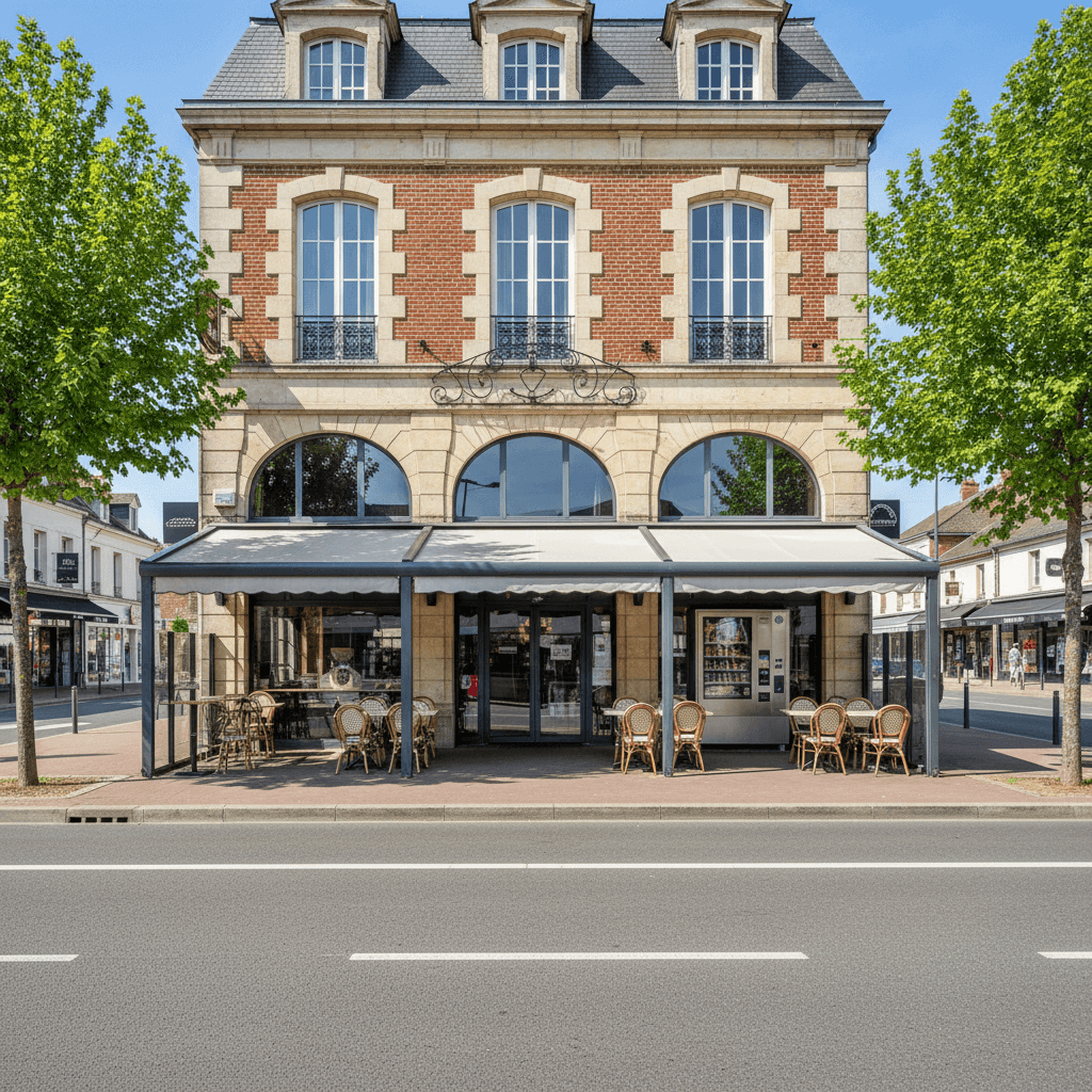Restaurant 135m² à Orchies : terrasse - licence IV - Image 1