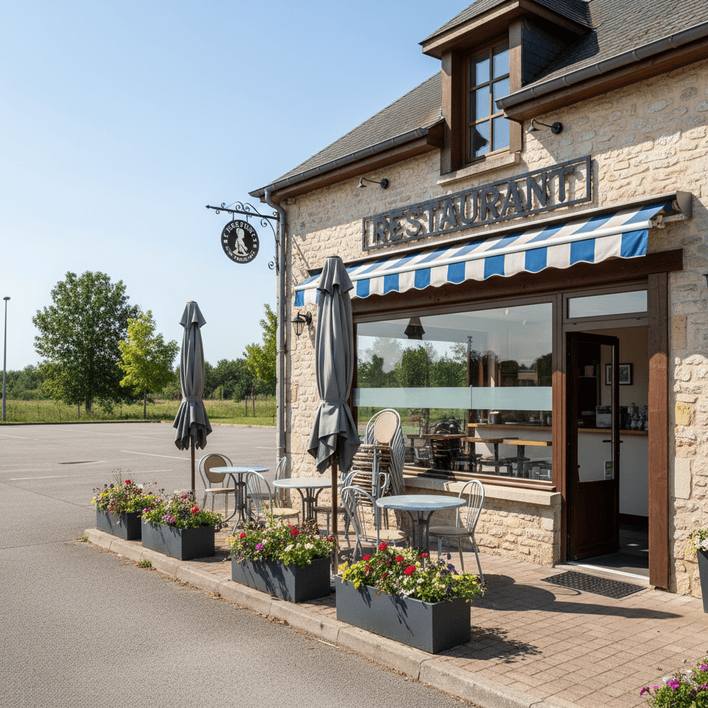 Restaurant à Vannes : terrasse - licence IV - Image 1