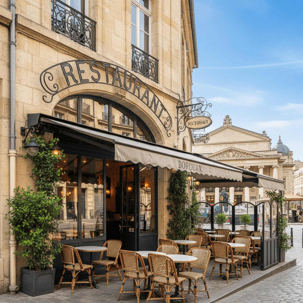 Restaurant 70m² à Bordeaux : licence IV - extraction