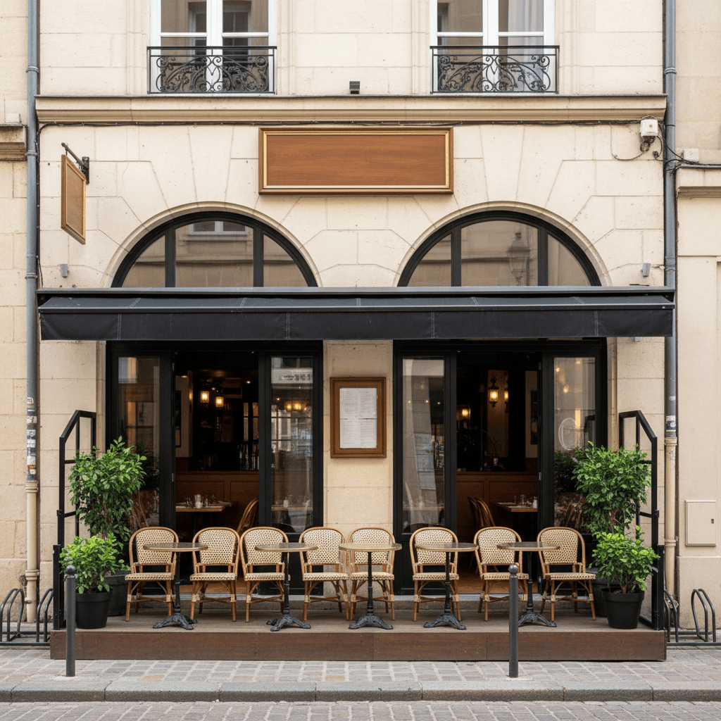 Restaurant à Caen : terrasse - licence IV - Image 1