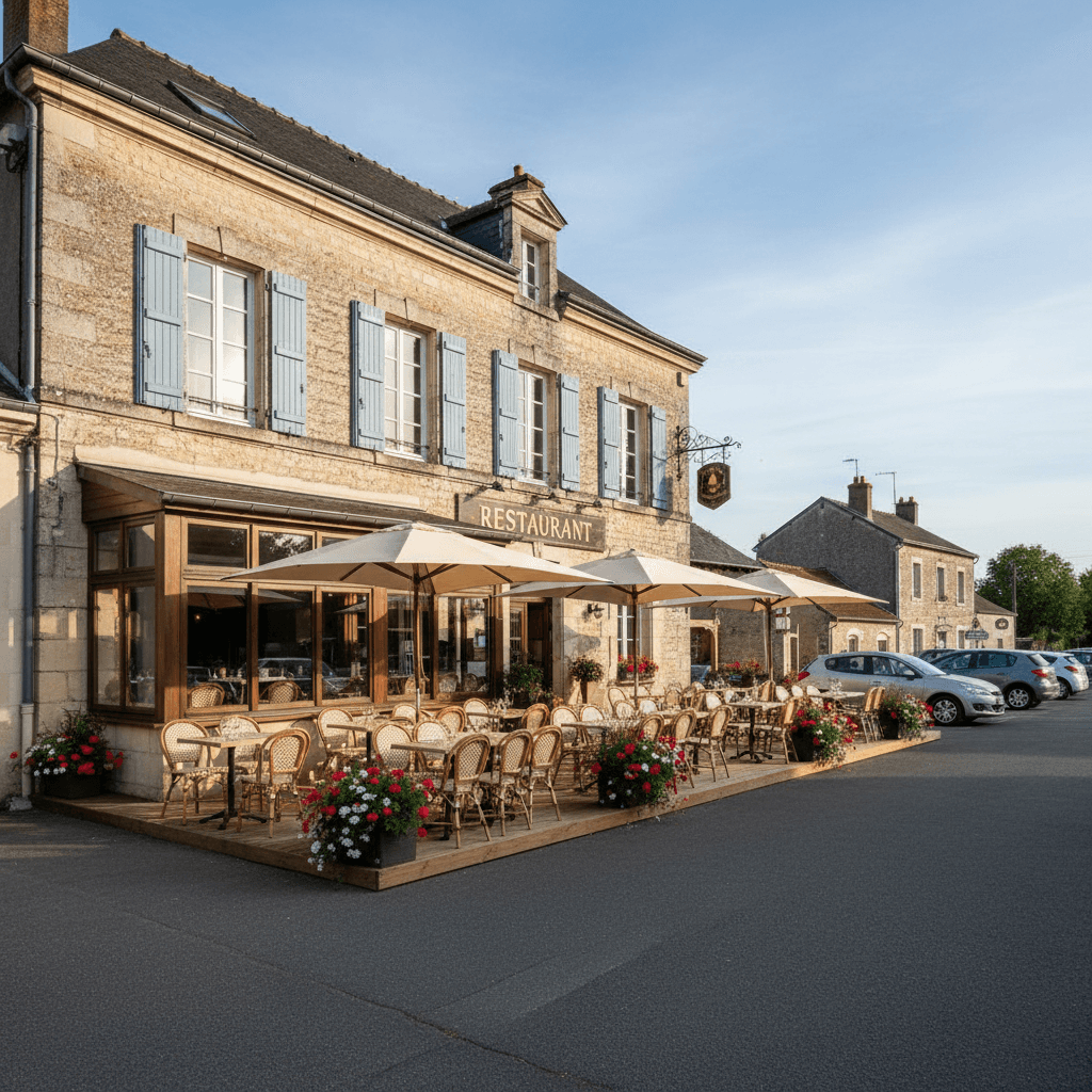 Restaurant 380m² à Abzac : terrasse - licence IV - Image 1