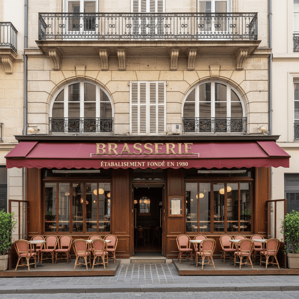 Bar-brasserie 480m² à Grenoble : terrasse - licence IV