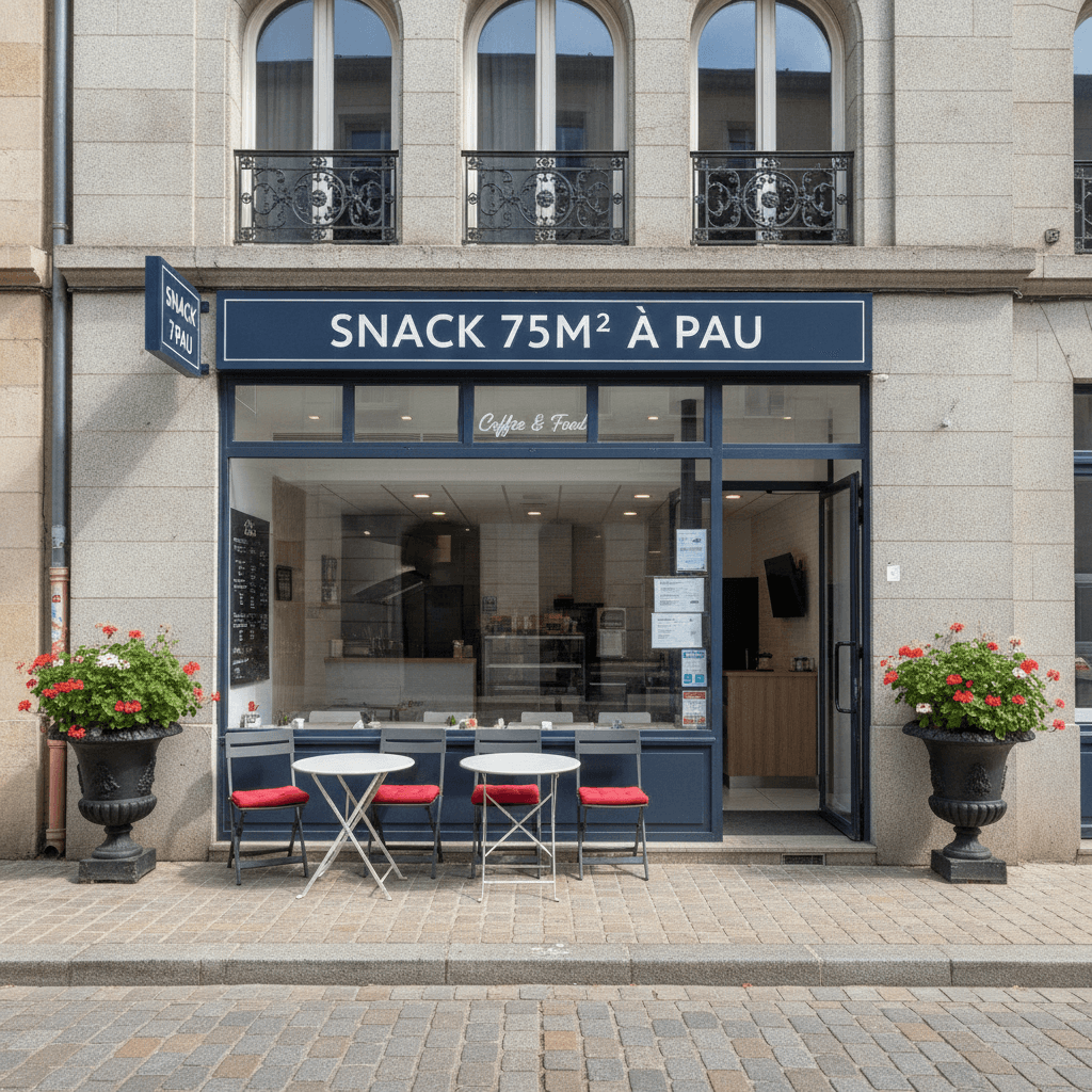 Snack 75m² à Pau - Image 1