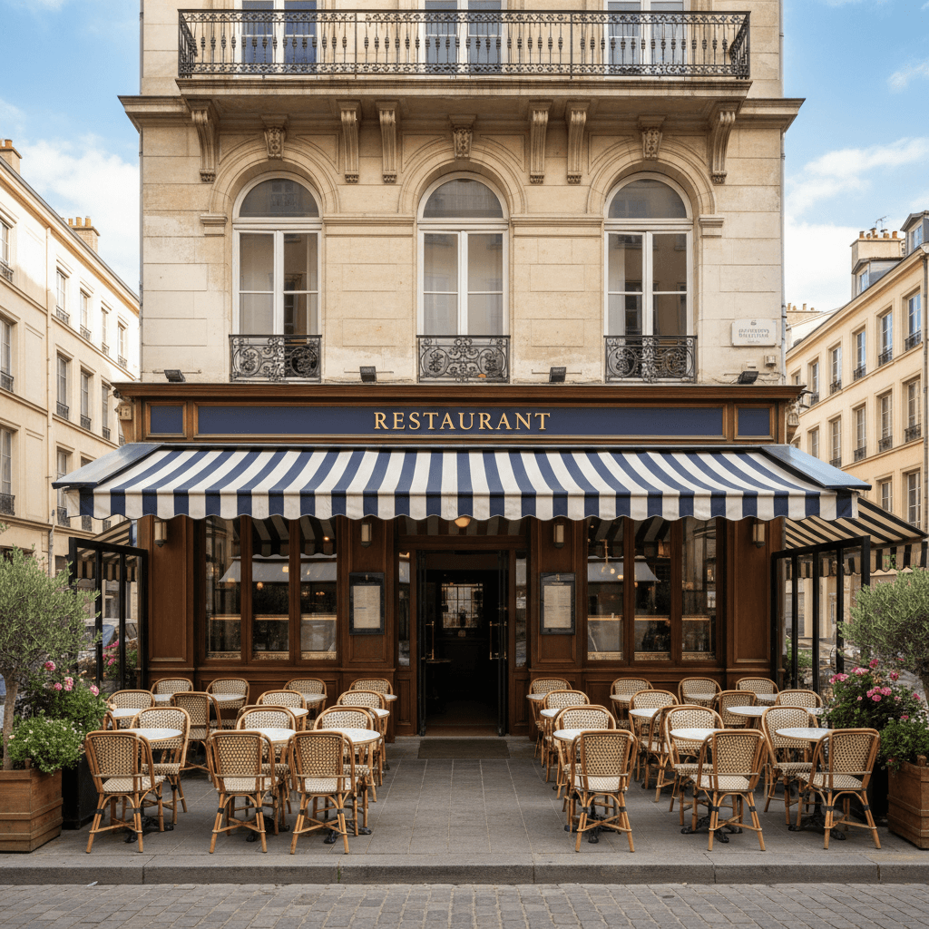 Restaurant à Lyon : terrasse - extraction