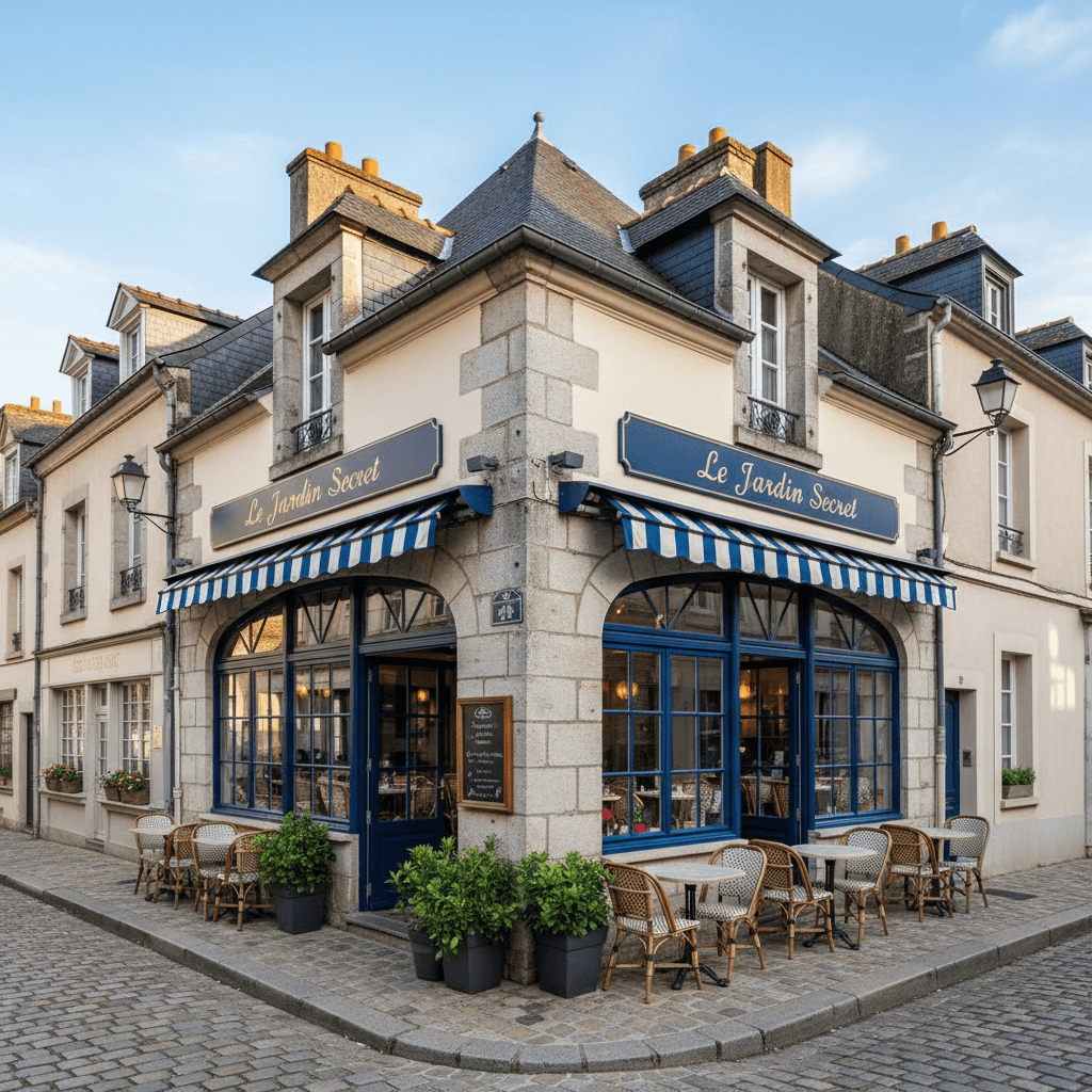 Restaurant 92m² à Rennes : terrasse - licence IV