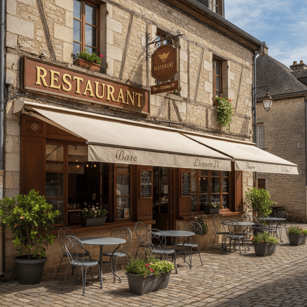 Restaurant 232m² à Vabre : terrasse - licence IV - Image 1