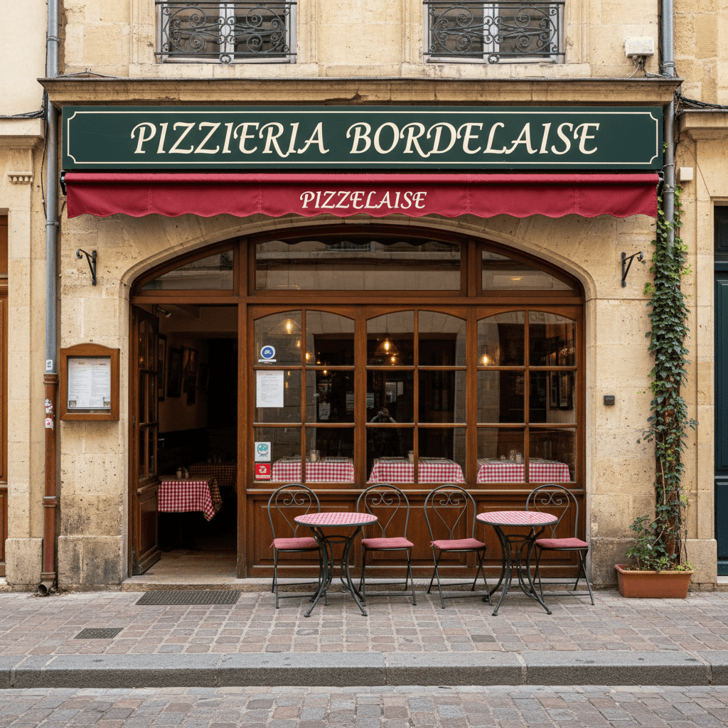 Restaurant 30m² à Bordeaux : terrasse - licence IV