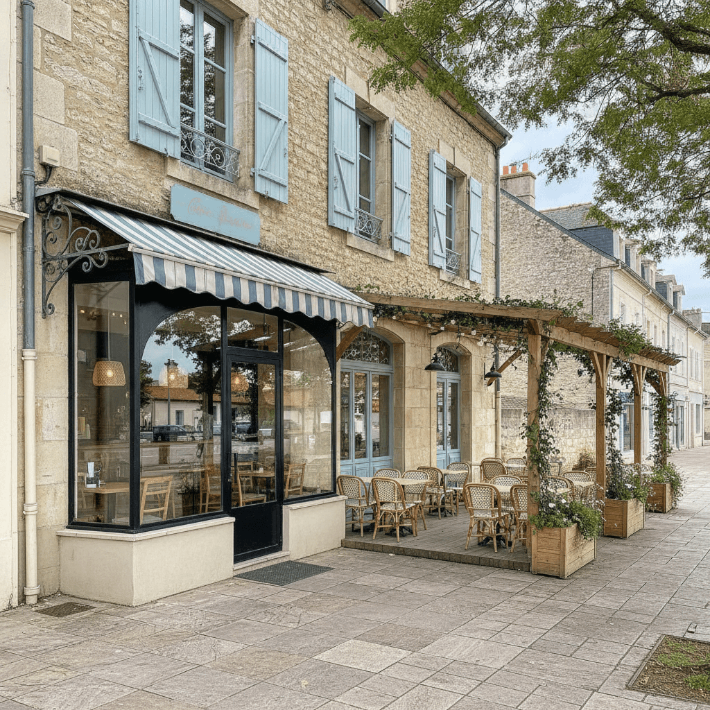 Fast-food 250m² à Saint-Pierre-D'Oléron : terrasse - licence IV - Image 1