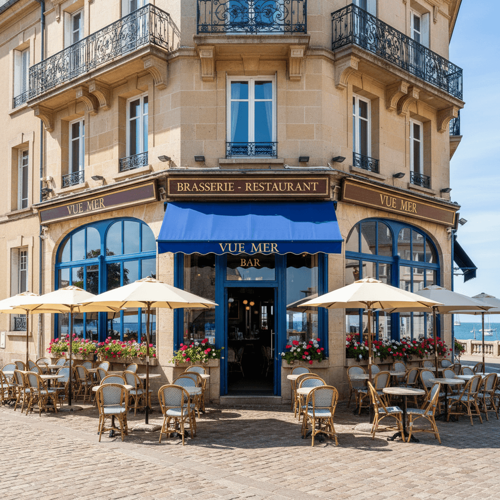 Bar-brasserie 250m² à Brest : terrasse - licence IV - Image 1