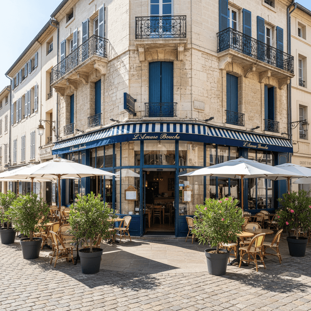 Restaurant 170m² à Montpellier : terrasse - extraction - Image 1