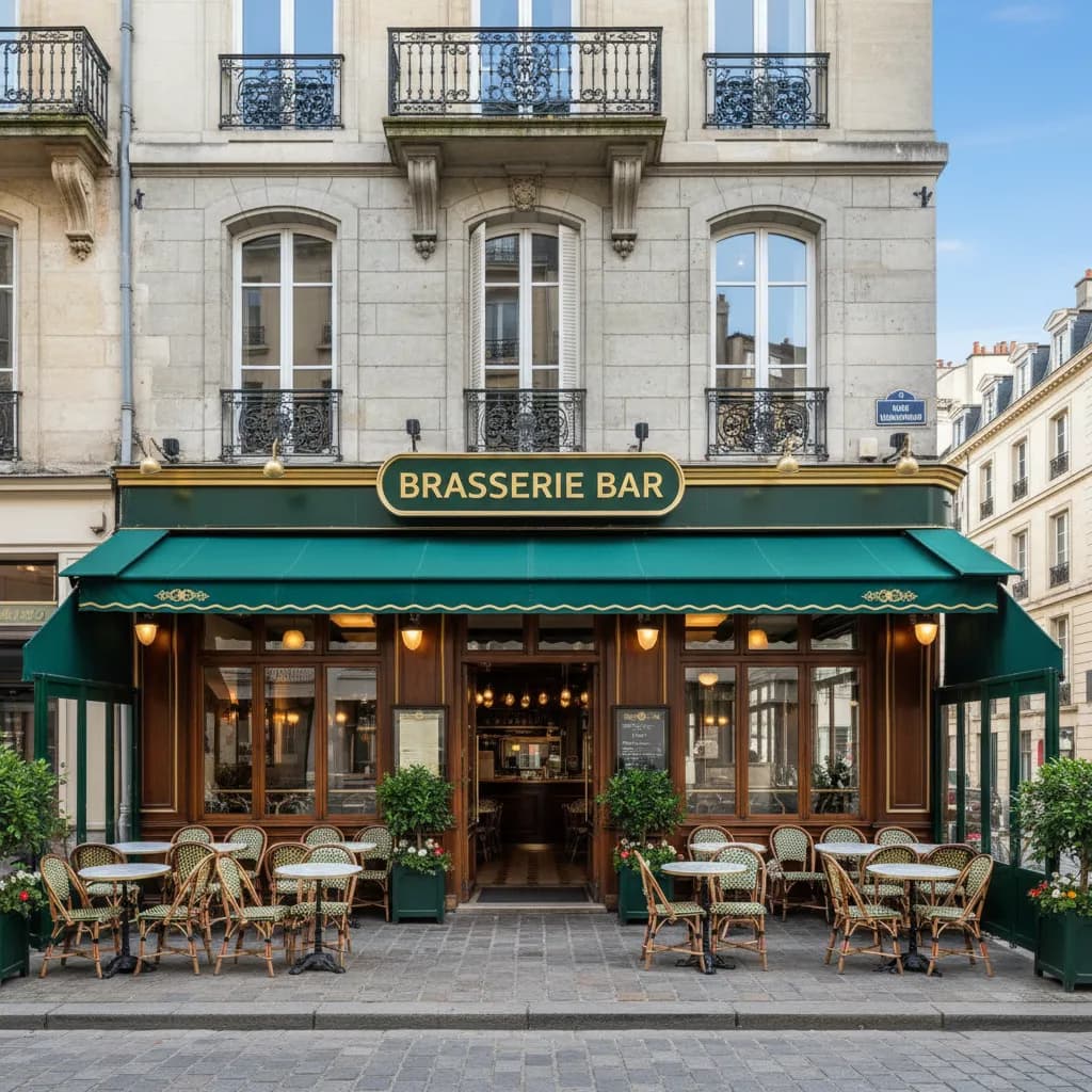 Bar-brasserie à Nantes : terrasse - licence IV - Image 1