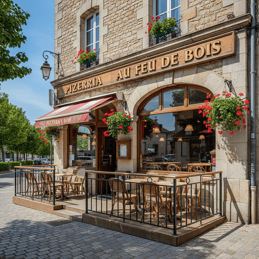 Restaurant à La Roche-Sur-Yon : terrasse - licence IV - Image 1