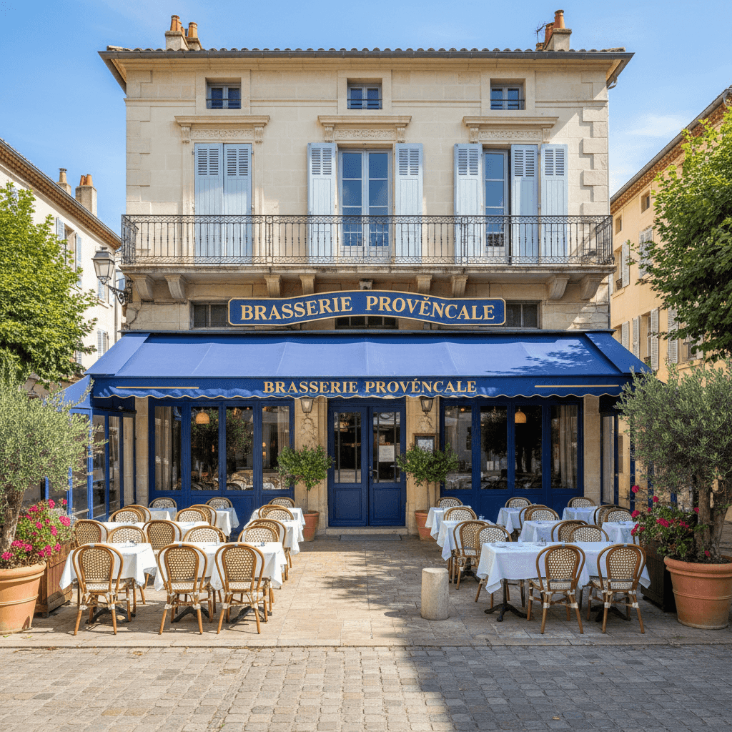 Bar-brasserie 180m² à Vence : terrasse - licence IV - Image 1